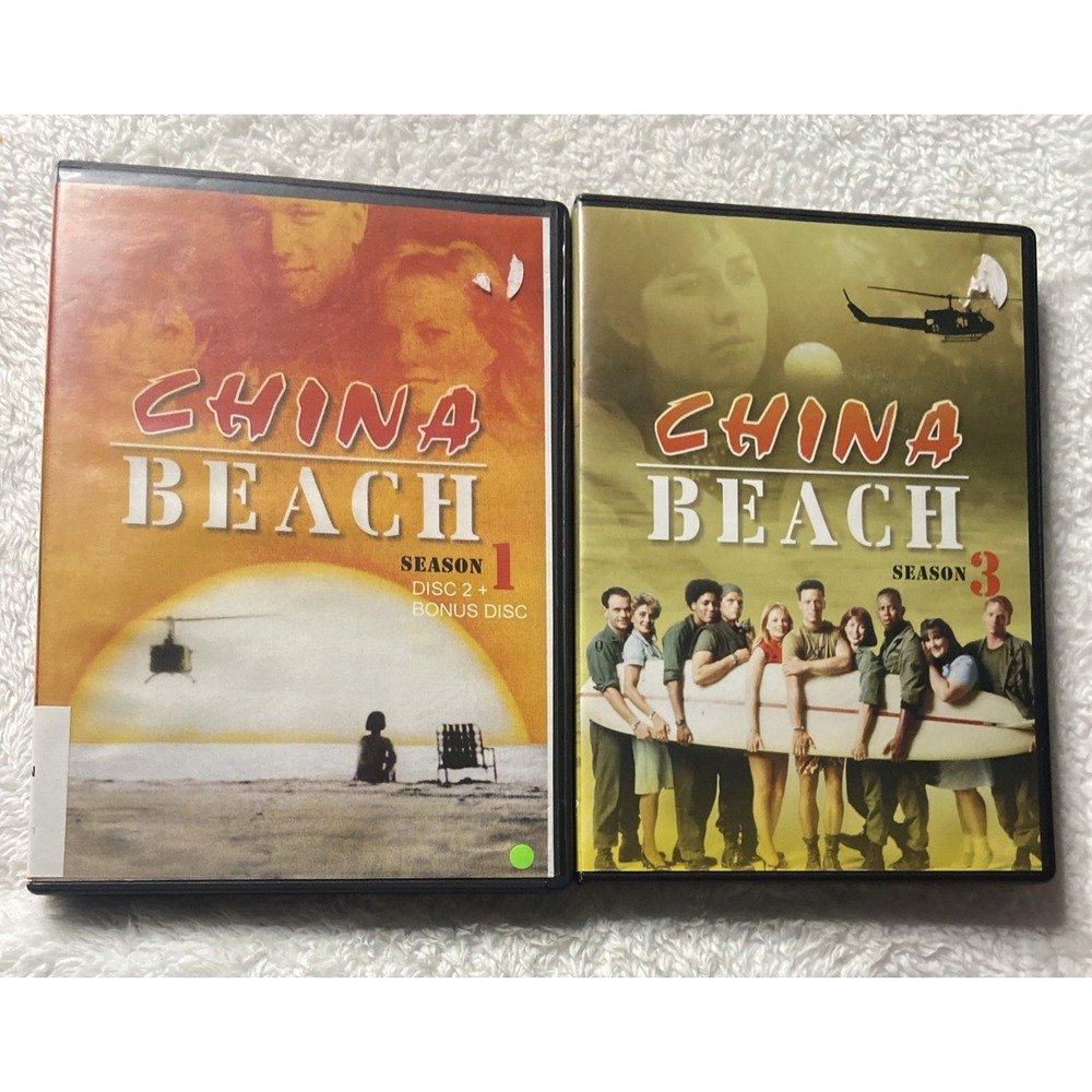China Beach Seasons 1 And 3 DVD Bundle Dana Delaney John Wells War Drama Nurses